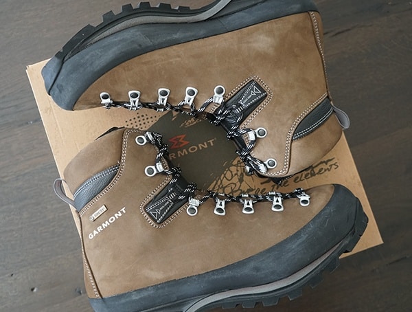 Mens Brown Nubuck Leather Garmont Dakota Lite Gtx Boots