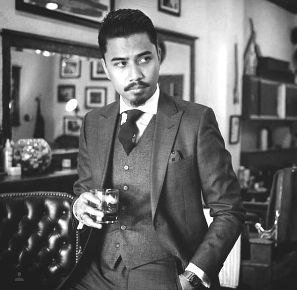 Mens Business Haircut