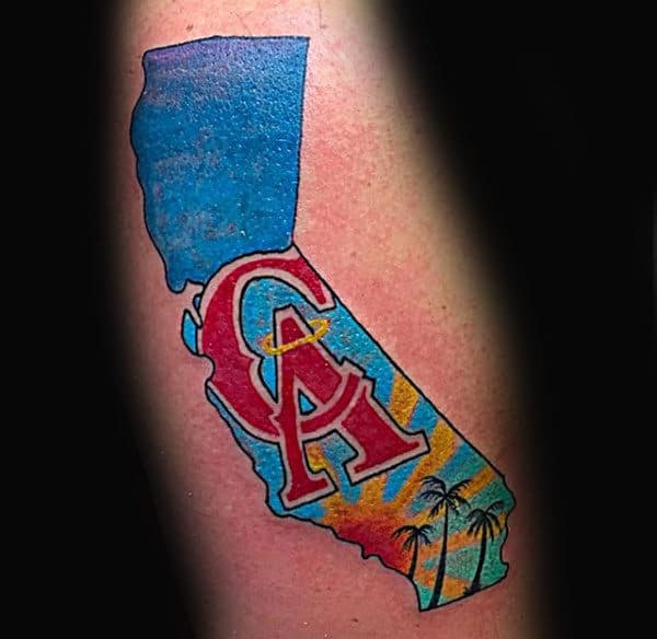 Mens California Small Tattoos For Guys