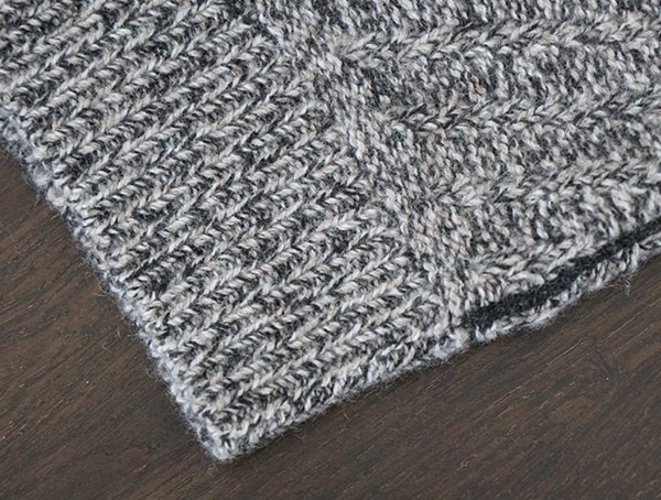 Mens Cardigans Kinross Cashmere Marled Cable Full Zip