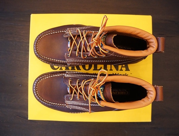 Mens Carolina 6 Inch Wedge Sole Work Boots