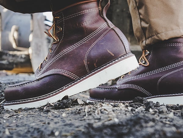 Mens Carolina Footwear Moc Toe Wedge Work Boot Reviews