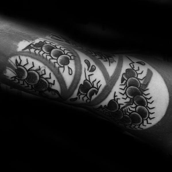 Mens Centipede Tattoo Ideas Sleeve Design