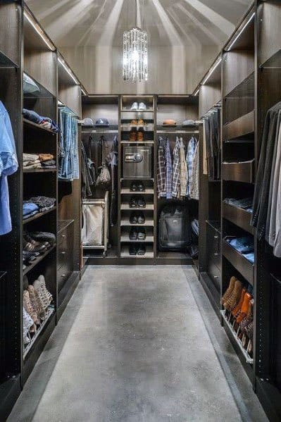 Mens Closet Lighting Ideas Inspiration