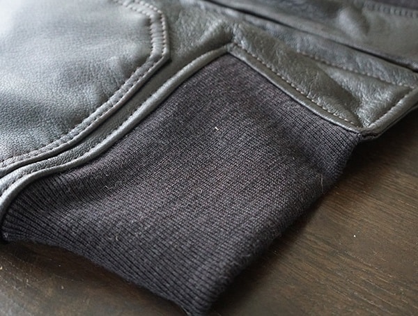 Mens Cockpit Usa G 1 Flight Jacket Knit Waistband