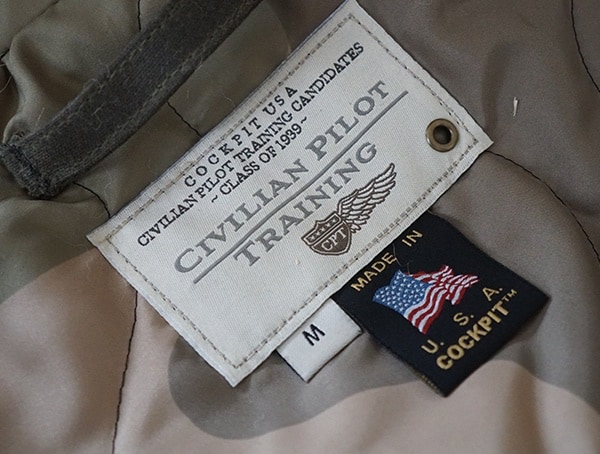 Mens Cockpit Usa Mountain Ranger Parka Inner Tags