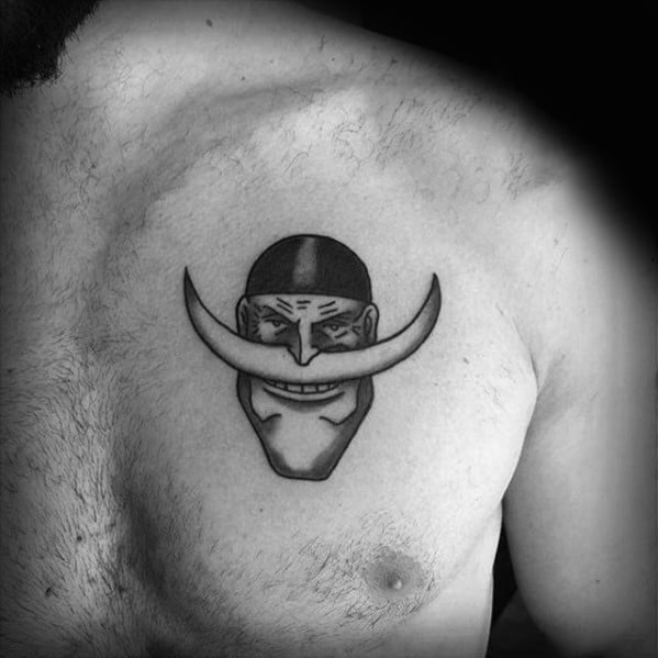 Mens Cool One Piece Upper Chest Small Tattoo Ideas