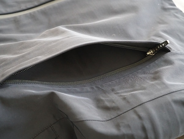 Mens Descente Octane 3l Shell Jacket Hand Pocket Open