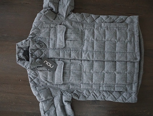 Mens Down Winter Jackets Nau Utility Wool Front