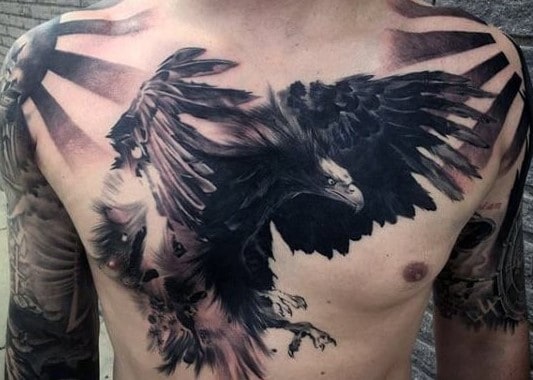 mens-eagle-feather-tattoo-across-chest
