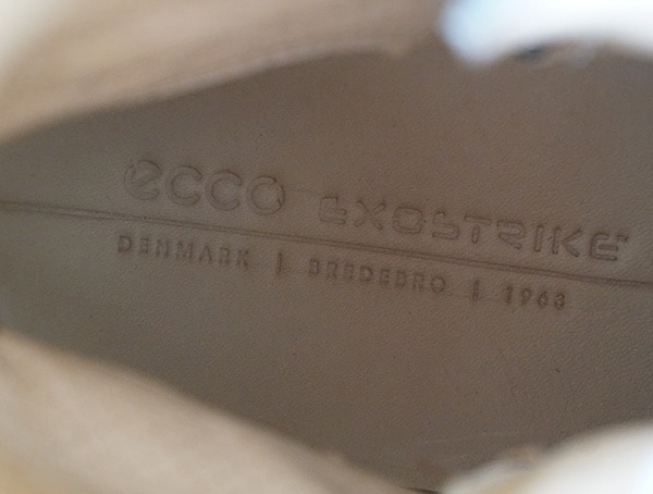 Mens Ecco Exostrike Boots Insole