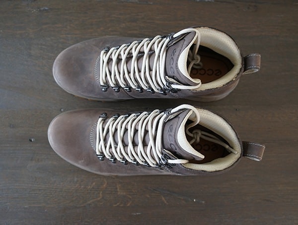 Mens Ecco Track 25 Hydromax Boots Top View