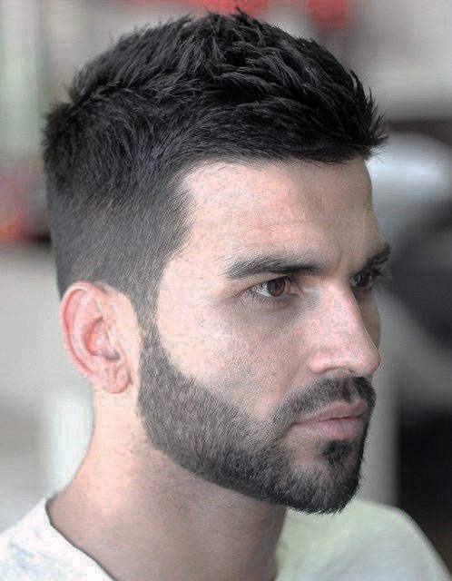 Mens Fashion Short Hair And Beard Stubble Styles