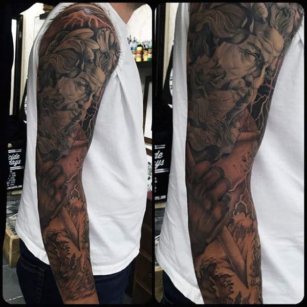 Mens Full Sleeves Wonderful Manly Tattoo Design Ideas