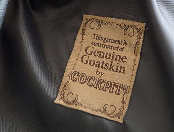 Mens Genuine Goatskin Leather Cockpit Usa G 1 Flight Jacket