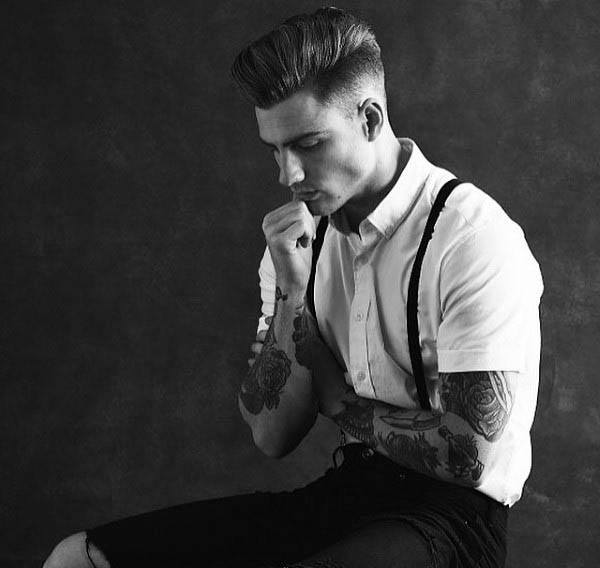 Mens Haircut Low Fade