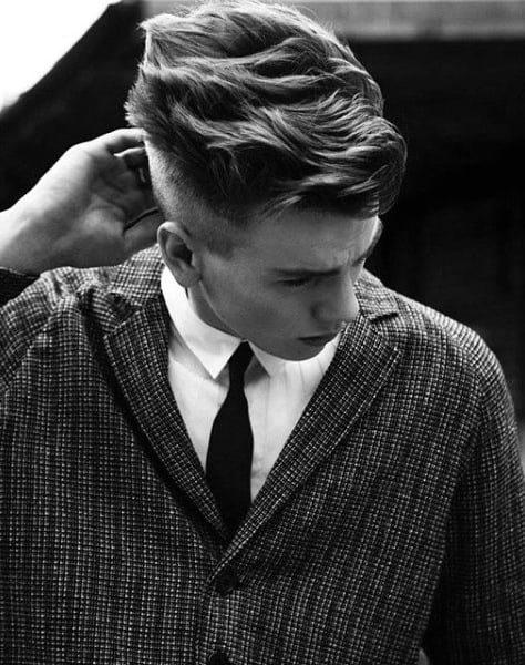 Mens Haircut Undercut Look