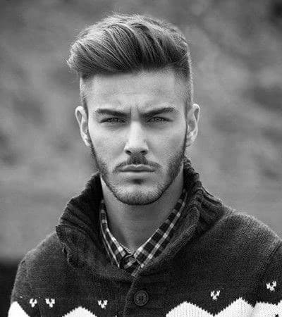 Men's Haircuts Shaved Sides Long Top