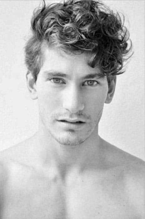 Mens Hairstyles Long Curly Hair