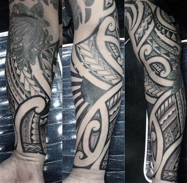 Men's Hawaiian Island Tattoos