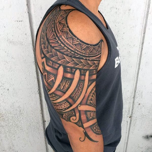 Men's Hawaiian Tattoo