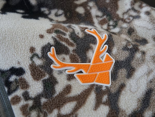 Mens Hunting Camo Walls Pro Series Xelerator Jacket Orange Antler Detail