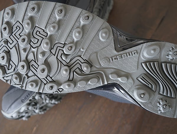 Mens Icebug Detour Bugrip Gore Tex Boots Outsole With Carbide Steel Tips Built In