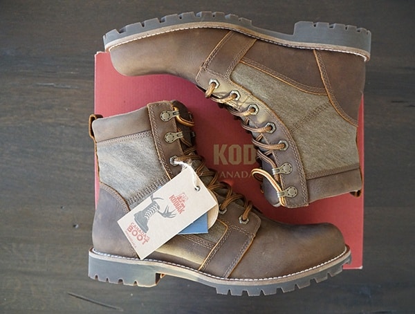 Mens Kodiak Thane Waterproof 8 Inc Boot Top View