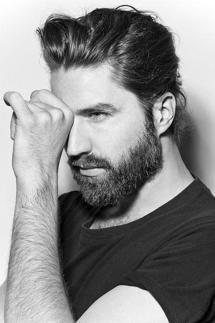 Men's Long Wavy Hair