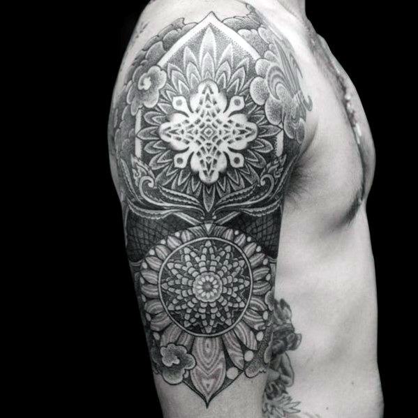 Mens Mandala Tattoo Design Ideas