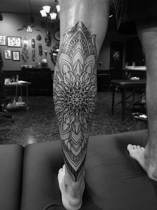 Mens Mandala Tattoo