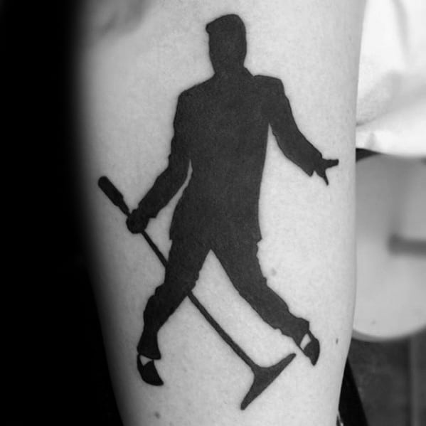 Mens Manly Elvis Presley Tattoo Designs