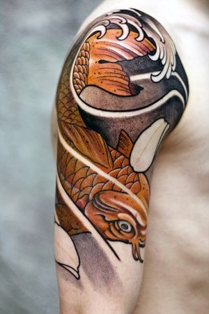 Mens Marvellous Quarter Sleeve Tattoo