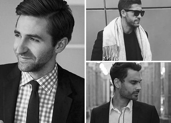 Mens Medium Stubble Beard