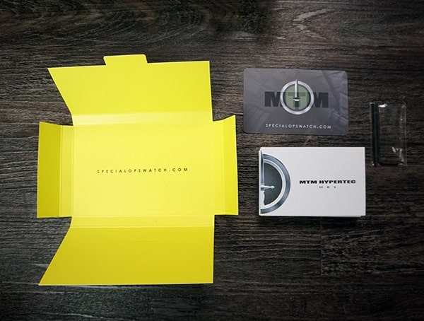 Mens Mtm Hypertec H 61 Watch Card With Tools And Instructions