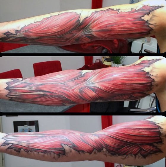 Mens Muscle Arm Tattoo Ideas