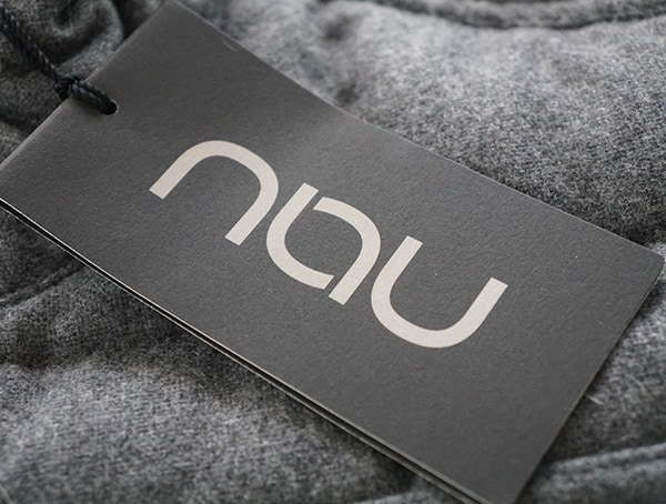 Mens Nau Utility Wool Down Jacket Tag
