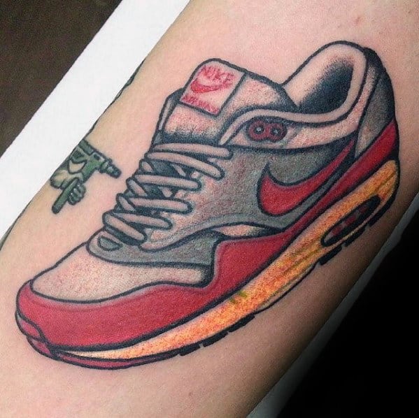 Mens Nike Sneaker Arm Tatto For Men