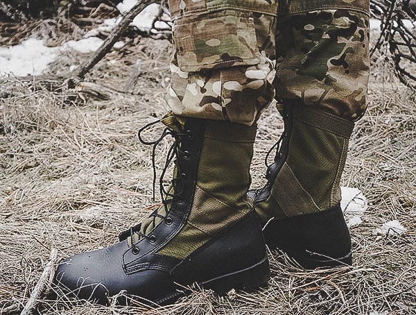 Mens Od 30 Footwear Reviews Olive Green Jungle Boot