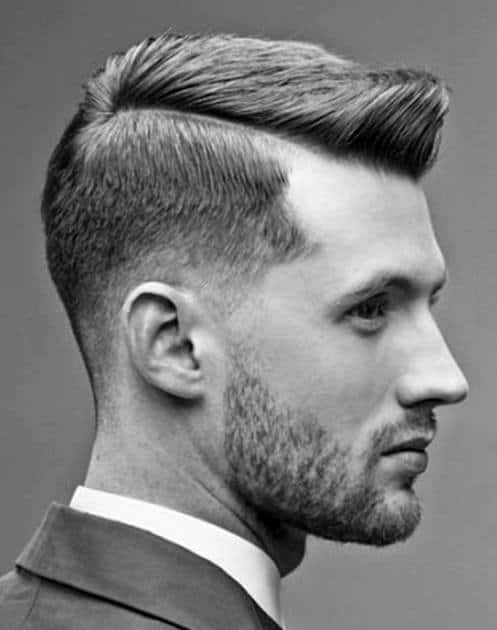 Mens Old School Professional Fohawk Hairstyle