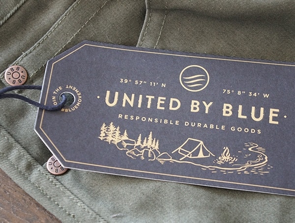 Mens Pants United By Blue Cartwright Tag