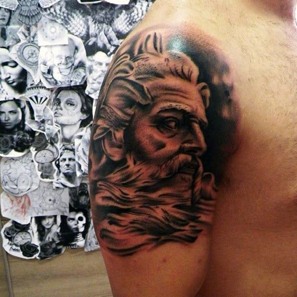 Men's Poseidon Tattoo Meaning