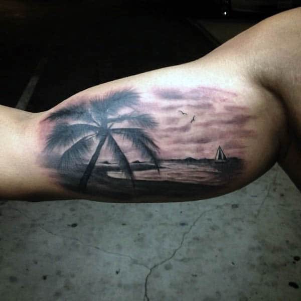 Mens Sailboat Tattoo Designs