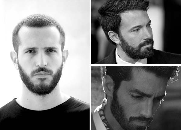 Mens Short Boxed Beard Style