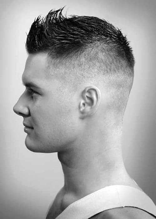 Mens Short Faux Hawk