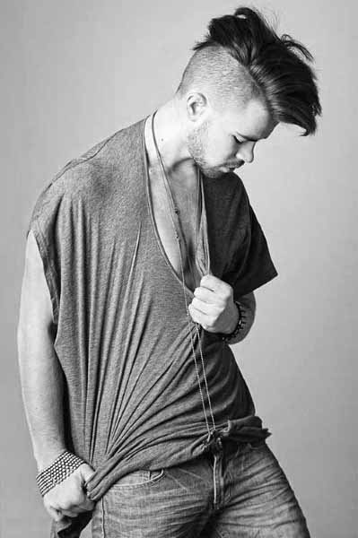 Mens Short Mohawk Hair Style