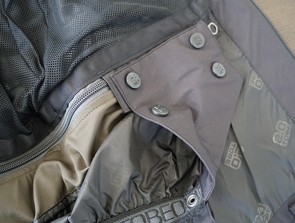 Mens Ski Jacket Tobe Novo Removeable Powder Skirt