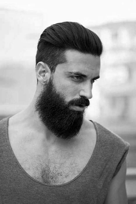 Mens Slick Back Hair