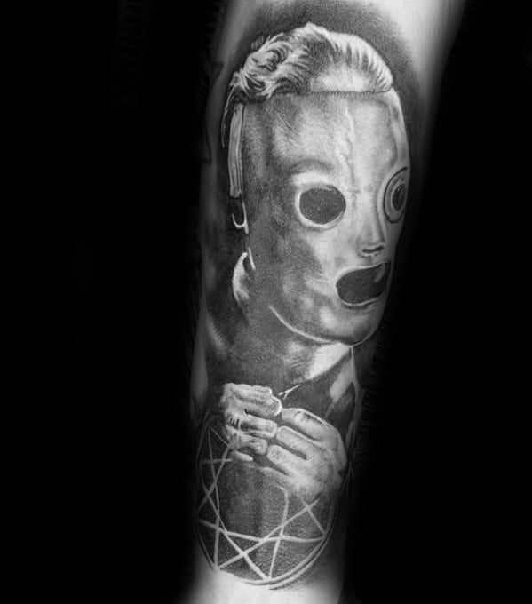 Mens Slipknot Tattoo Design Ideas