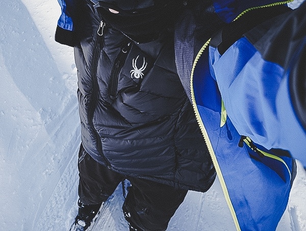 Mens Spyder Syrround Down Jacket Review In Black